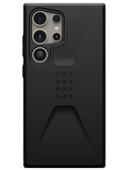 Клип-кейс для Samsung Galaxy S24 Ultra UAG Civilian (Черный)