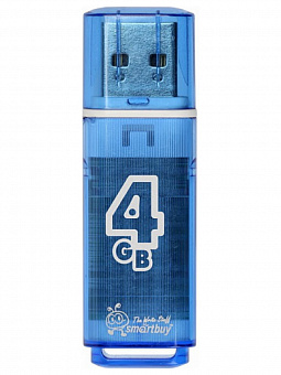 USB-флеш-накопитель 4 Gb Smart Buy Glossy