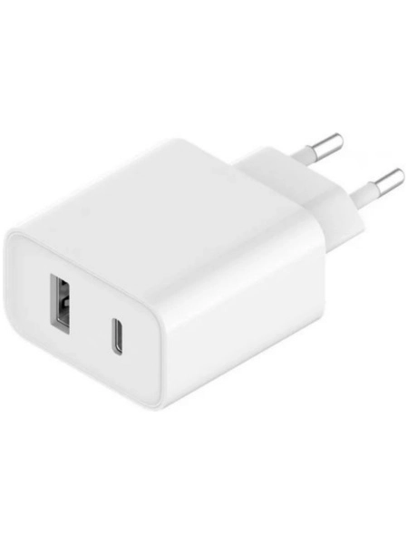 Сетевое зарядное устройство Xiaomi Mi 33W Wall Charger (Type-A+Type-C) EU BHR4996GL